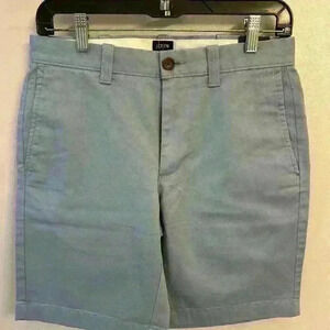 JCrew men's size 28 light blue classic shorts with a 9"inseam nwt
